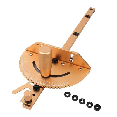 Universal Tischkreissäge Gehrungslehre vielseitig 17,7 Zoll lang 60° Winkel verstellbar