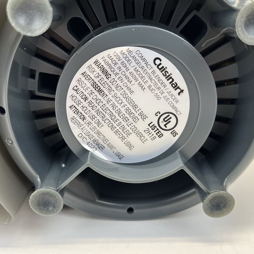 Combo compacto exprimidor Cuisinart (BJC-550) - Imagen 4 de 13