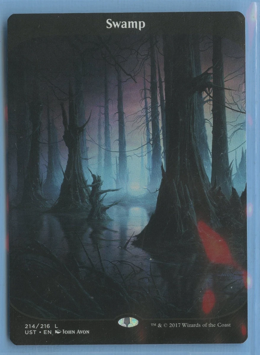 Land Magic: The Gathering Unstable Full Art Individual Trading