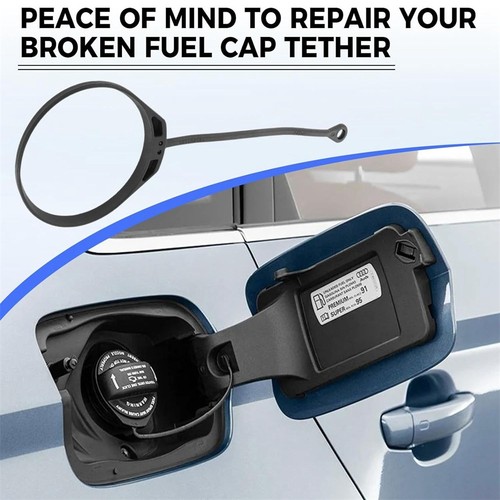 Fuel Tank Cap Rope Part 1J0201550A Compatible with Polo 1995-2012 Audi 2011-2014 - Picture 7 of 7