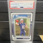 Panini Donruss Optic 2024 Rated Rookie Drake Maye #229 PSA 9 New England Patrio…