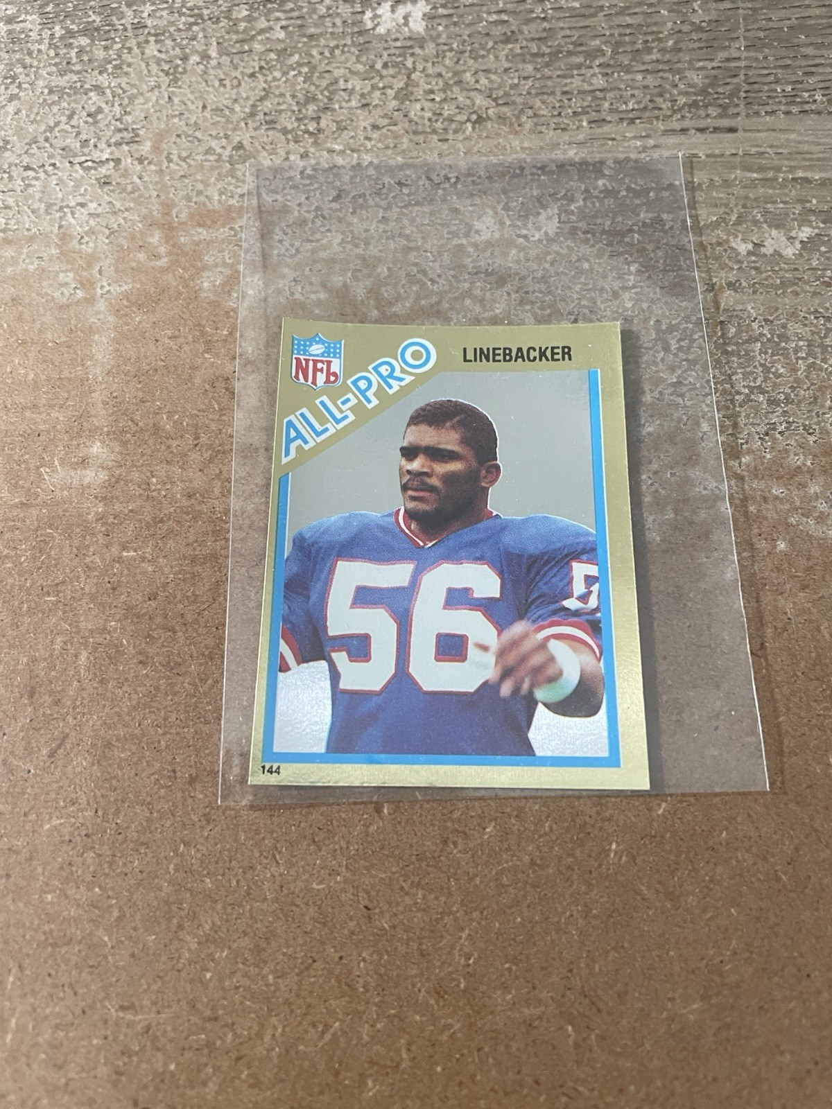 1982 Topps Football Lawrence Taylor RC Rookie Sticker #144