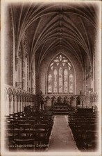 Postcard 5225 Lady Chapel St. Albans Cathedral Abbey England County of Saxony