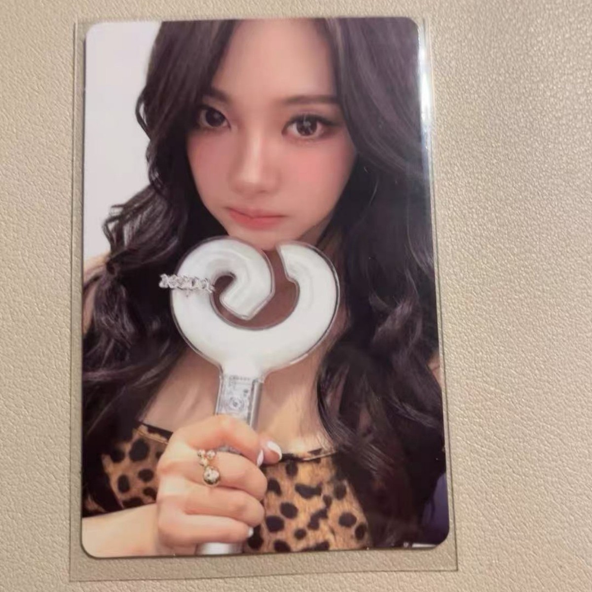 Aespa NINGNING LIGHT STICK FANLIGHT VER.2 OFFICIAL PHOTOCARD PHOTO