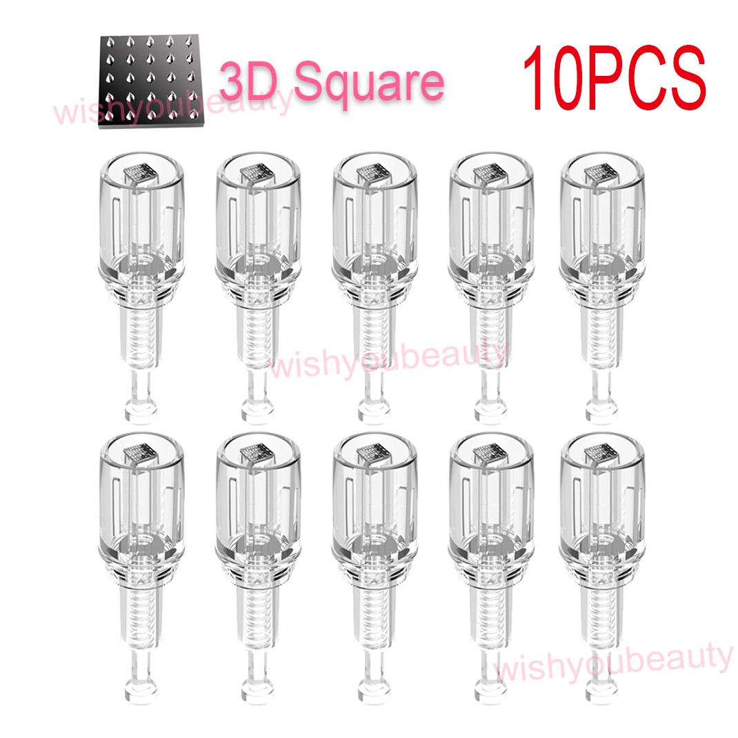10PCS 3D Square Needles