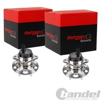 2X Metzger RADLAGER-SATZ Hinten Links+Rechts Passend FüR Toyota Prius