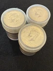 3 ROLL (60) 40% SILVER KENNEDY HALF DOLLARS 1965-1969
