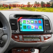 For Toyota Camry 2001-2006 Car Stereo Radio Apple Carplay Android 15 Gps 264gb