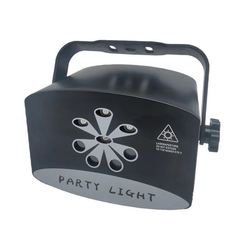 Compact RGBUV Party Light with Voice Activation for Indoor Outdoor Use - Afbeelding 9 van 15