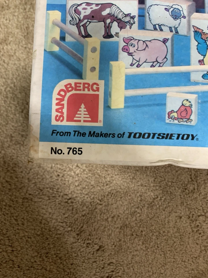 Sesame Street Creative Farm Wooden Blocks No.765 NEW - Image 2 of 4