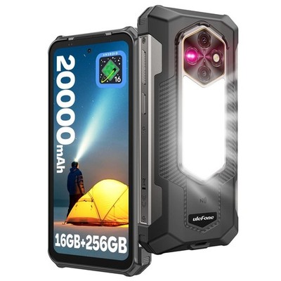 20000mAh Ulefone RugKing 5 Pro Robust Smartphone Android 16 6,78 Zoll 16GB+256GB