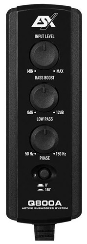 ESX Q800A Aktiv Subwoofer Reserverad - Bild 4 von 4