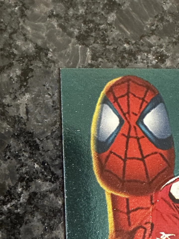 Skybox Metal Universe 1997 Marvel Metal Jerry Rice Spider-Man #6 Salón de la fama 49ers Foto 2 de 4