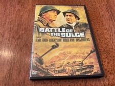 Battle of the Bulge (DVD, 1965) Henry Fonda, Robert Shaw, Robert Ryan - EUC