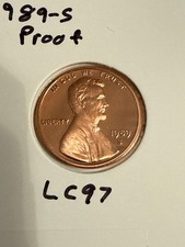 1989-S Proof Lincoln Cent Memorial