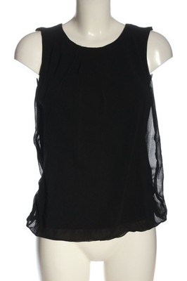 MORE & MORE ärmellose Bluse Damen Bluse Gr. DE 36 schwarz Casual-Look