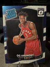 OG Anunoby Rated Rookie 2017-18 Donruss Optic Toronto Raptors #178 RC NBA Panini