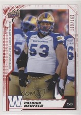 2020 Upper Deck CFL Red 139/165 Patrick Neufeld #67 r6v