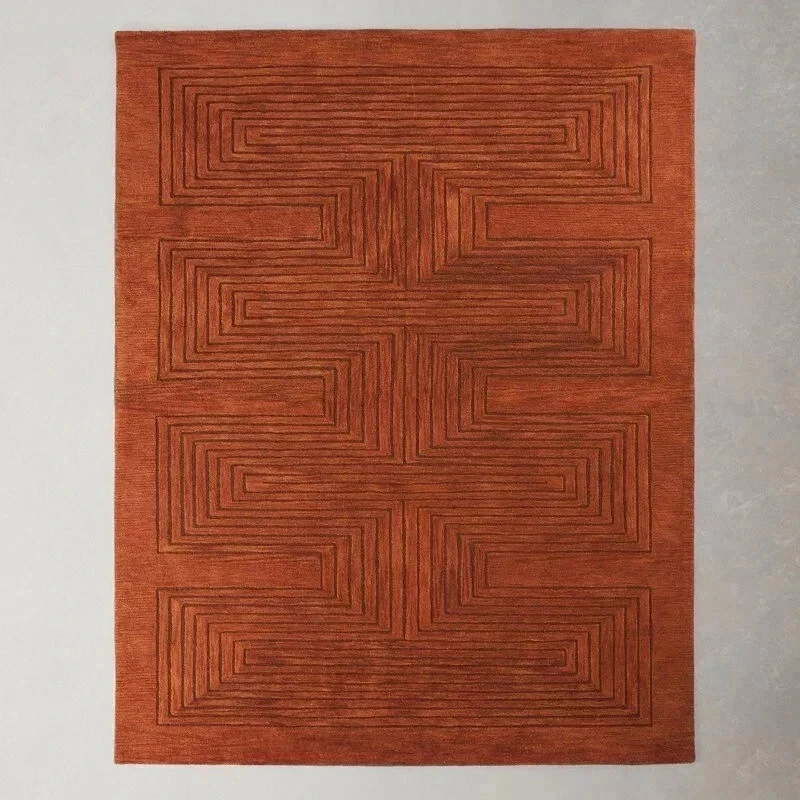 Modern rugs Wool rug | Hand Tufted Rug | area rug | Designer Rugs for decor 6x9
Opens in a new windo