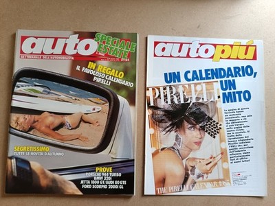 913A AUTO MAGAZIN CONTEN NR. 21-24 1985 ANHANG KALENDER PIRELLI