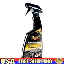 Shine Protectant Interior Cleaner Non-Greasy UV Protection Spray 16oz US New