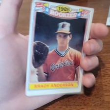 Topps 1988 Rookies Commemorative Set Brady Anderson Orioles Card 2/22 Rookie. rookie card picture
