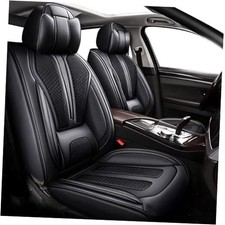 Car Seat Covers Full Set Fit for Honda HRV 2016-2026 5 Seats 066 Black