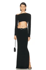 AYA MUSE Lero Black Dress Size Small With Tags Defect