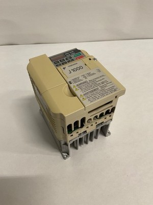 Yaskawa CIMR-JU4A0004BAA REV A J1000 Series Variable Frequency Drive 380-480V