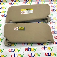 1997 - 2003 Ford F-150 Sun Visors Set Pair OEM 98 99 00 01 02 2211