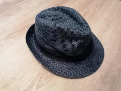 chapeau de paille bleu 4/7ans - Photo 1/2