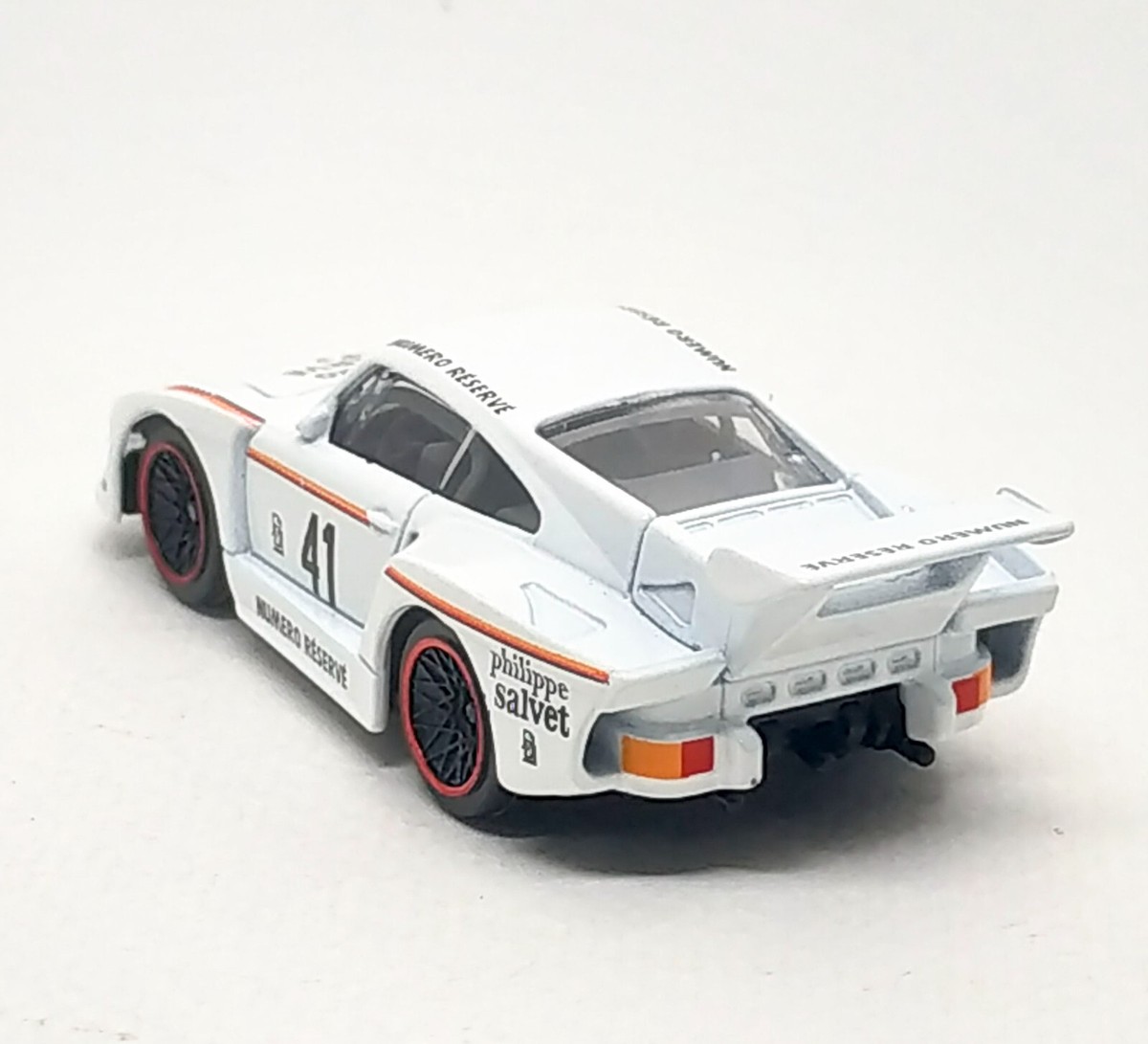 Majorette Porsche 935 K3 - no.41 - White 1:62 (3 Majorette Porsche 935 K3 - no.41 - White 1:62 (3