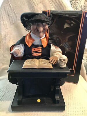 Vtg Gemmy Animated Spell Casting Witch Halloween Prop Decoration With Sound 14 