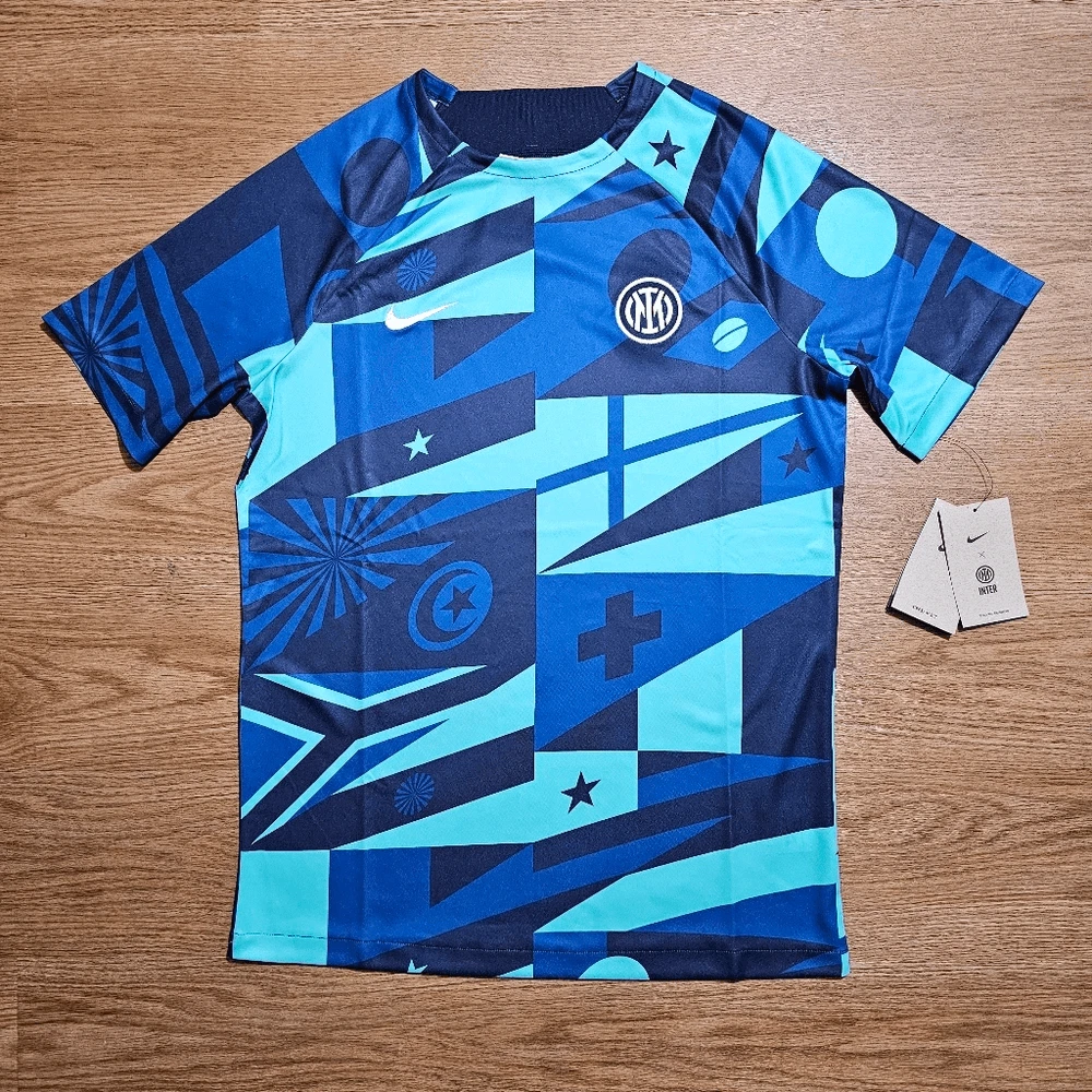 Inter milan top pre match jersey