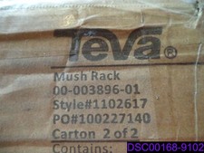 BOX 2 OF 2 ONLY TEVA Mush Rack 00-003896-01 Upper/Lower Panel Assy