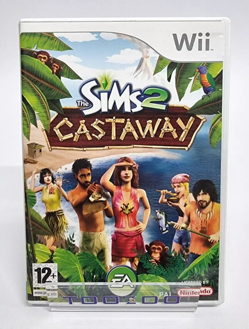 The Sims 2: Castaway Nintendo Wii Video Game FREE P&P