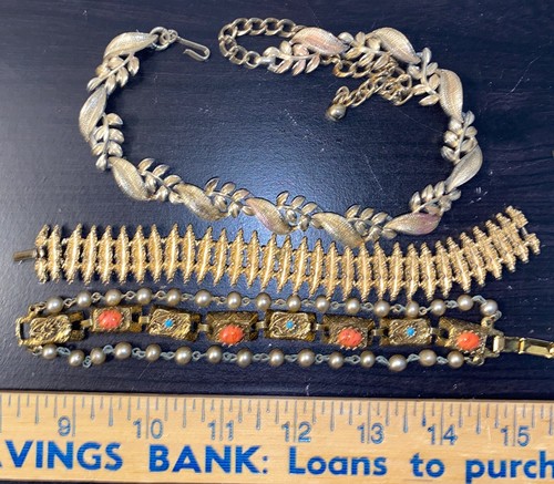 Vintage Modeschmuck Konvolut (Kutsche, Avon) - Bild 5 von 12
