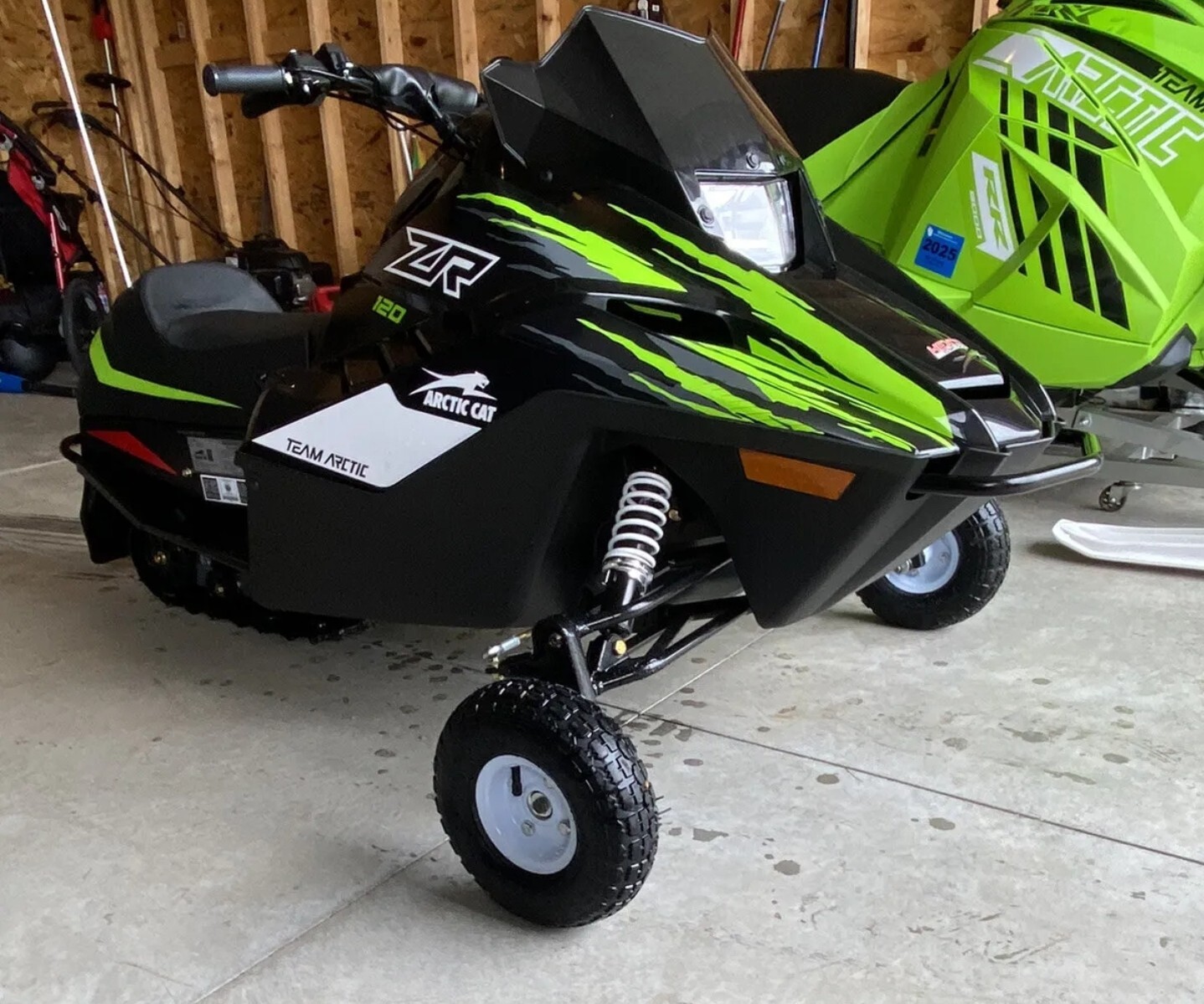 20182023 arctic cat ZR 120 Wheel Kit hardware & Wheels kids snowmobile