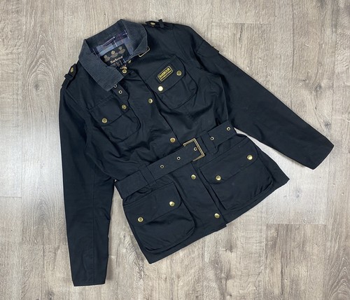 Barbour International Wax Jacket size 