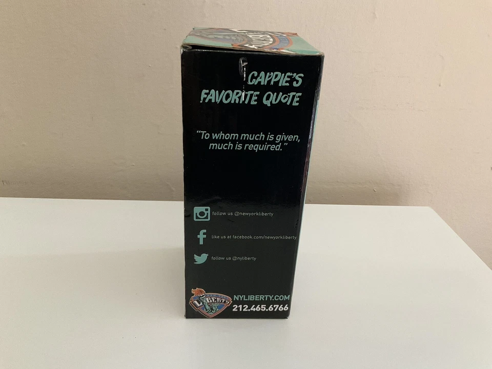 Cappie Pondexter 2014 WNBA New York Liberty KIA Bobblehead NIB - Image 3 of 4