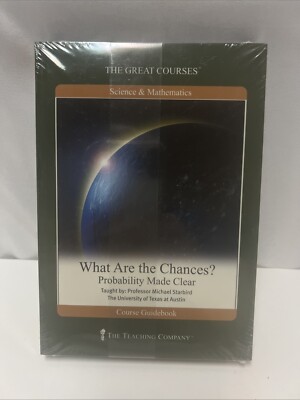 The Great Courses What Are The Chances? Probability Made Clear - DVD & Books NEW