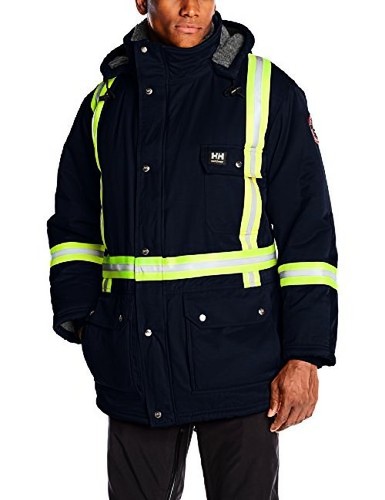 Helly Hansen Ropa De Trabajo Ropa De Trabajo Alta Visibilidad Parka Para  Hombre Weyburn | eBay