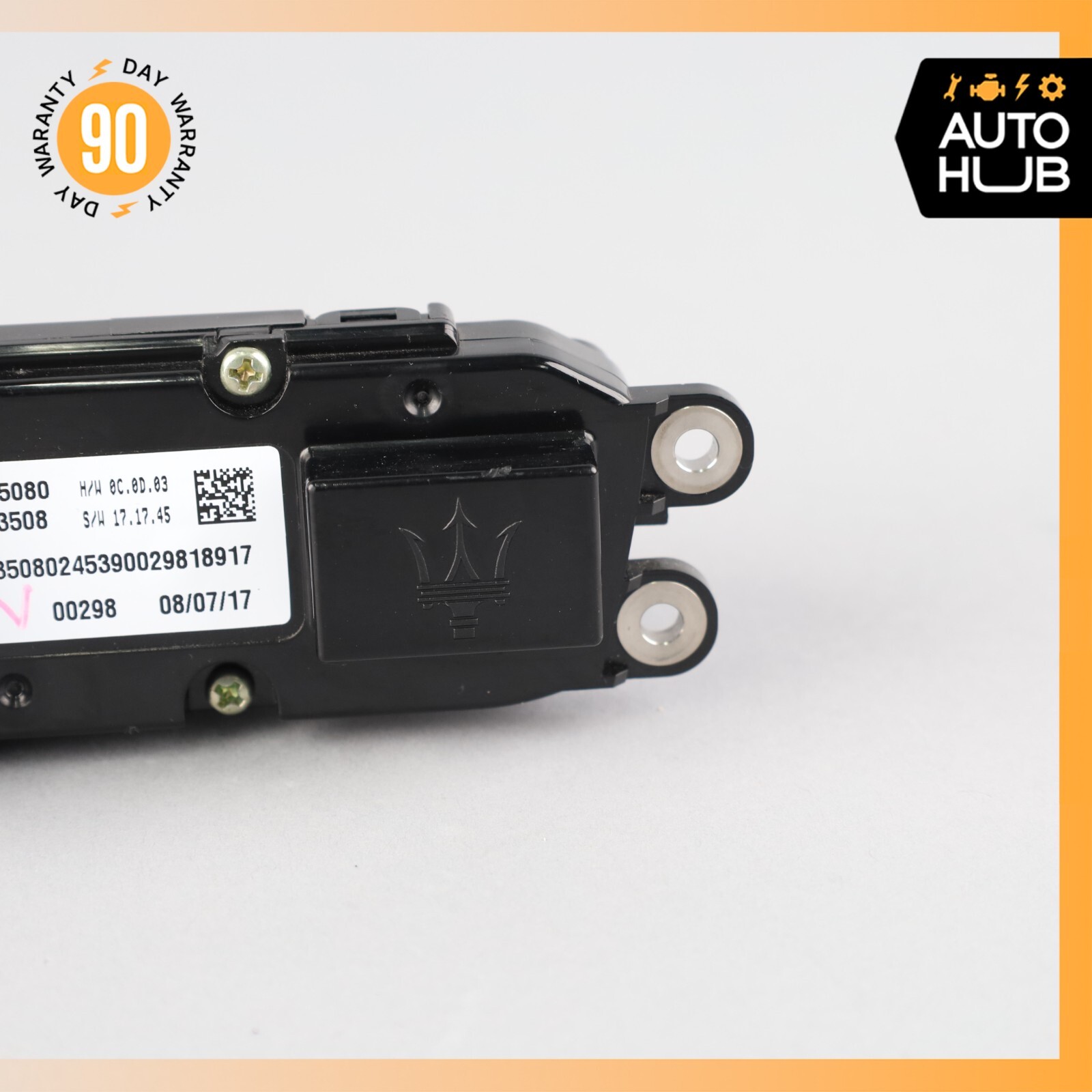 Maserati Levante M161 Ghibli M157 AC A/C Heater Climate Control Switch OEM 64k