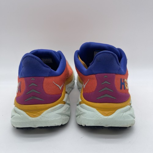 Hoka One One Clifton 8 Women's Size 9 Running Shoes 1119394-FBLN Orange Sneakers - 第 8/12 張圖片