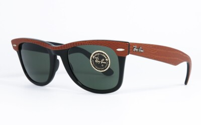 VINTAGE SUNGLASSES RAY BAN WAYFARER LEATHERS BAUSCH LOMB G-15 B&L