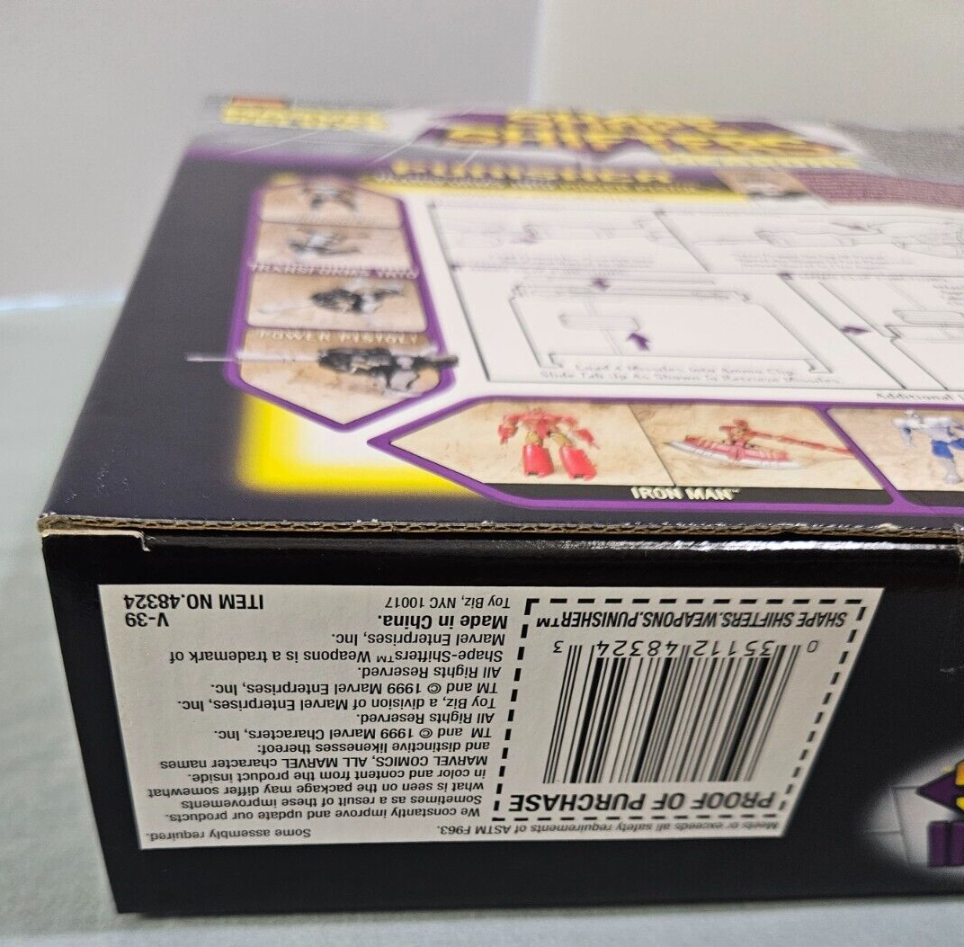 NEW SEALED Marvel Deluxe Shape Shifters Punisher (Toy Biz NEW SEALED Marvel Deluxe Shape Shifters Punisher (Toy Biz