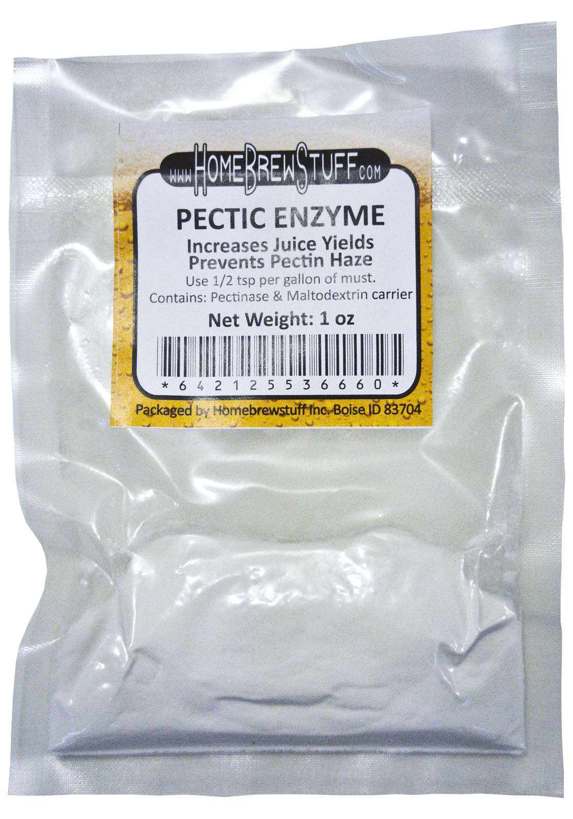 Pectic Enzyme 1oz Fruit Wine Making Homebrew Mead Additive Home Brewing