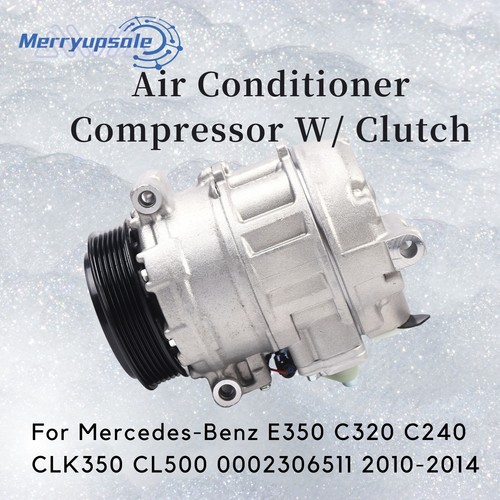 For 2001-2012 Mercedes-Benz C230 E350 CLK350 SLK350 ML350 A/C AC Compressor - Afbeelding 20 van 20