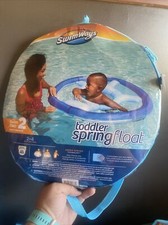 SwimWays Step 2 Toddler Spring Float 2 to 4 years Blue New