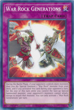 War Rock Generations x3 LIOV-EN091 Yu-Gi-Oh! TCG 1st Ed Common Playset